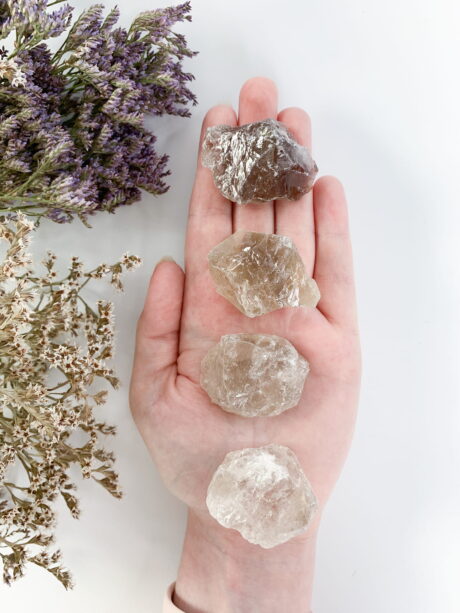 Kwarc dymny - surowa bryłka