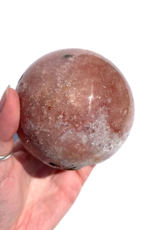 Ametyst różowy kula- numer 3