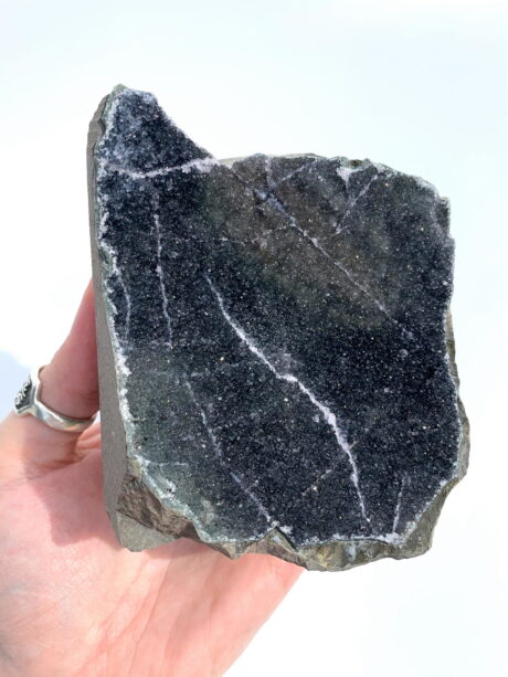 Ametyst czarny (chalcedon) - numer 07