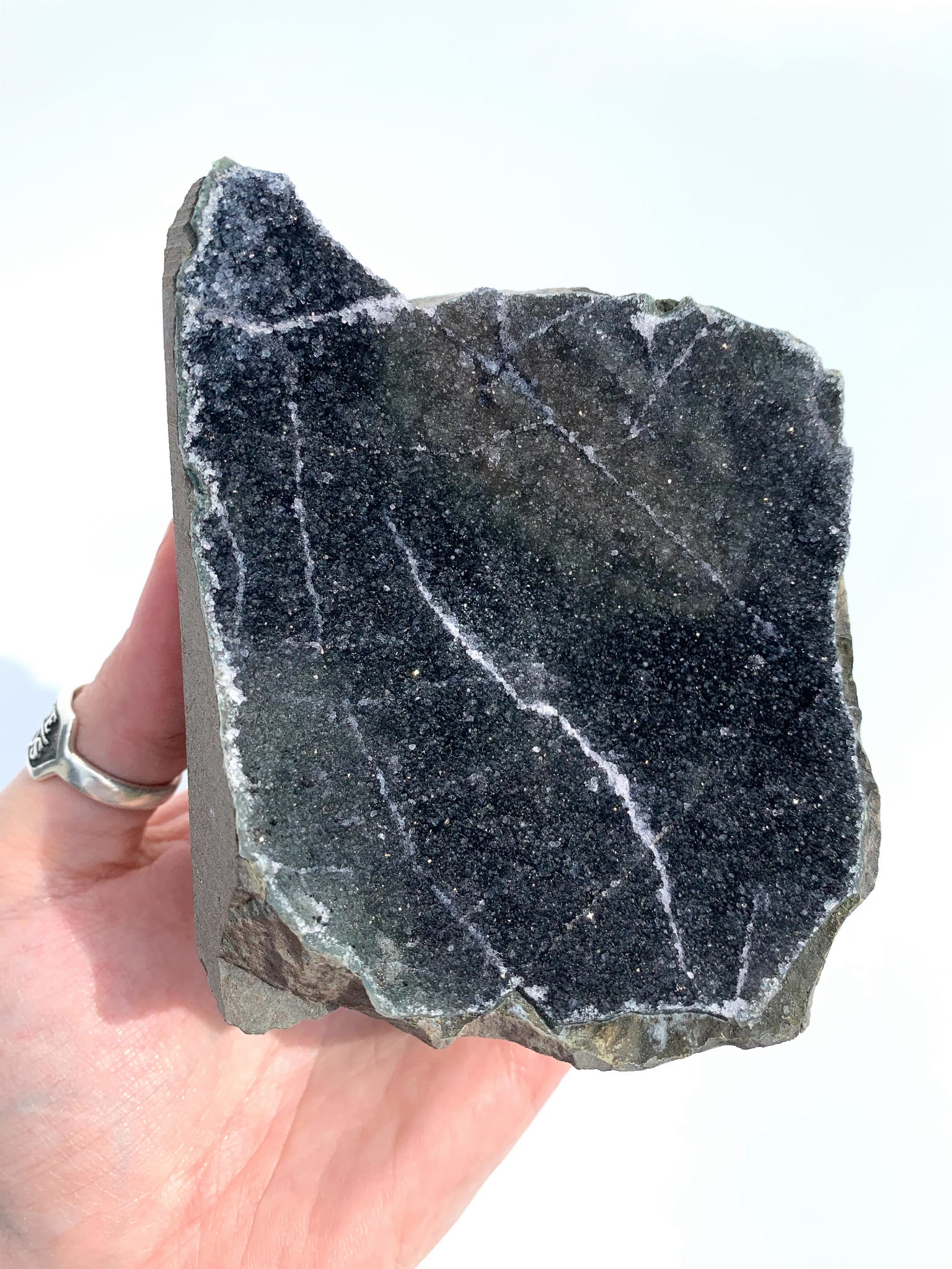 Ametyst czarny (chalcedon) - numer 07