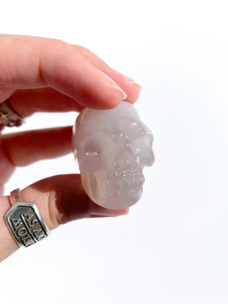 Czaszka agat z geodą - nr 3