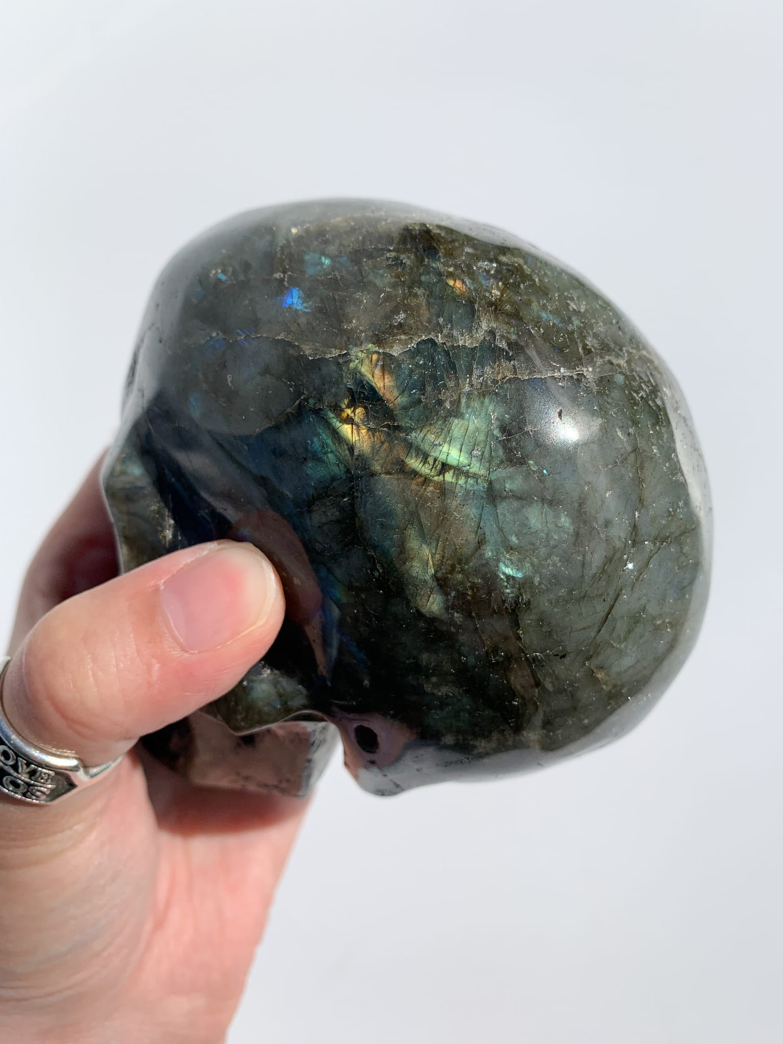Labradoryt czaszka - nr 1 - obrazek 6