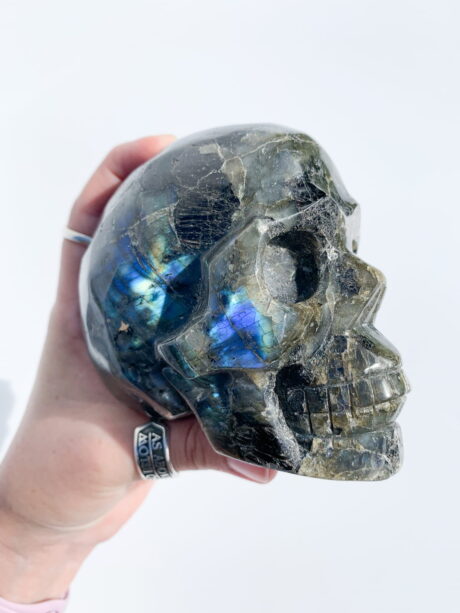 Labradoryt czaszka - nr 2