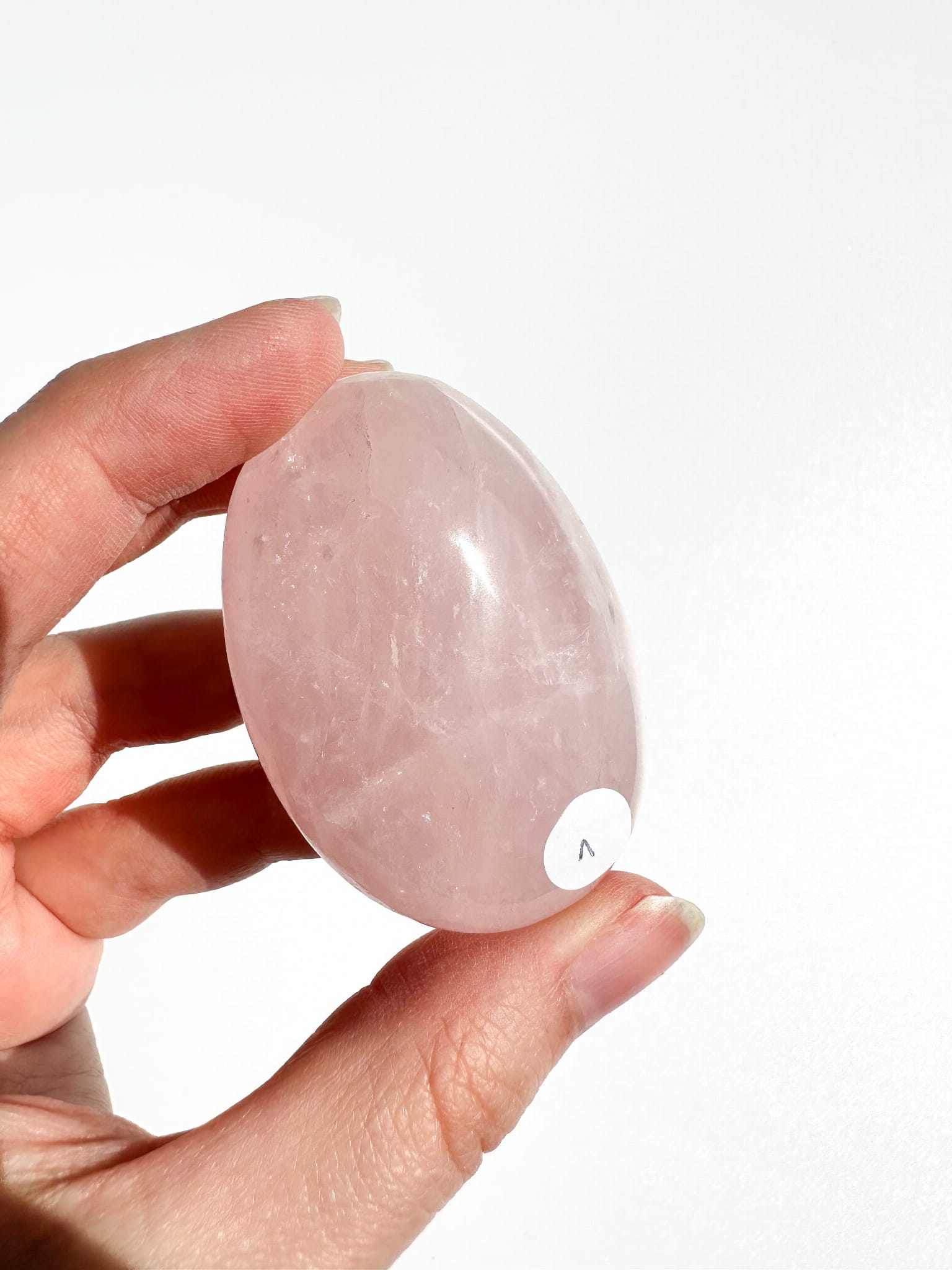 Kwarc różowy palmstone - nr 1 - obrazek 3