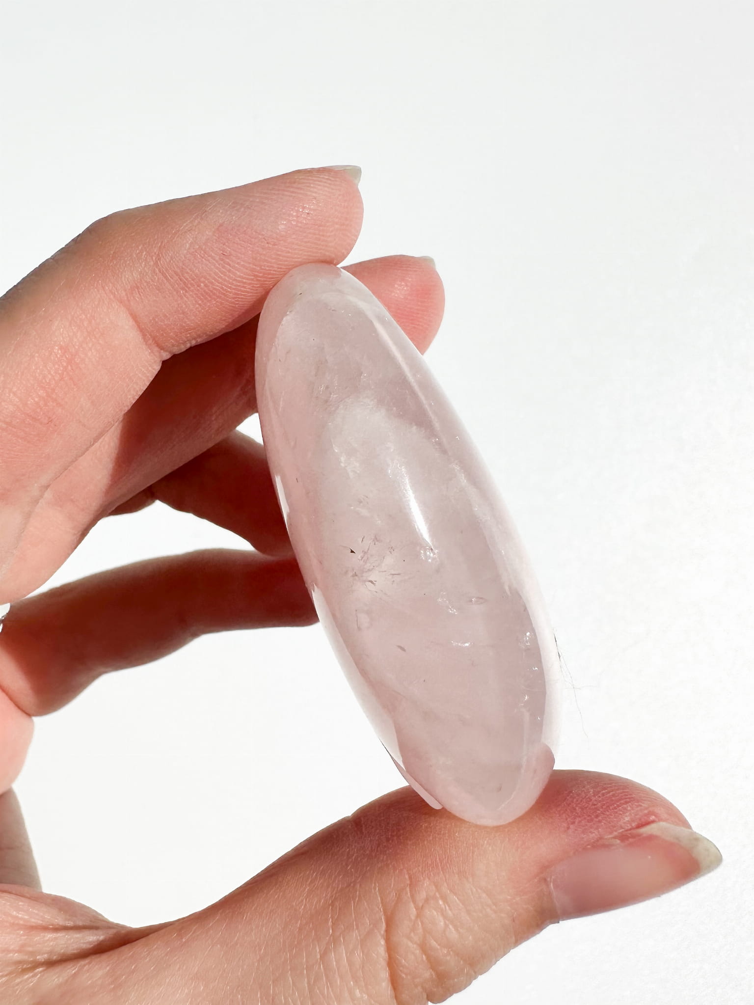 Kwarc różowy palmstone - nr 1 - obrazek 4