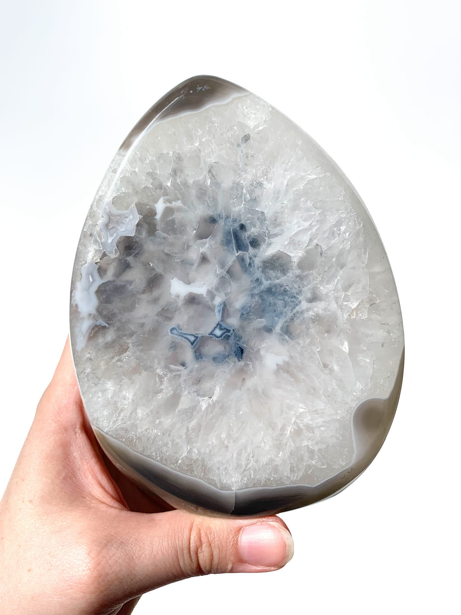 Agat z kwarcem flame - nr 2 - obrazek 3