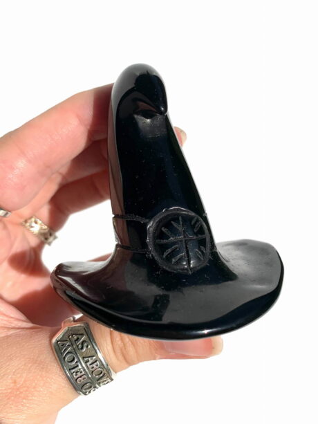 Kapelusz wiedźmy obsydian - nr 1