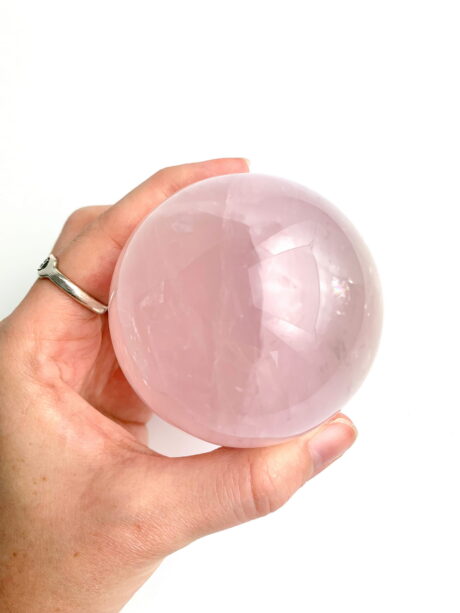 Kwarc różowy kula - nr 1
