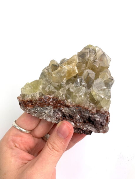 Kalcyt kiwi surowa bryłka - nr 6