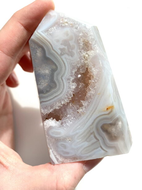 Agat Kwiatowy niebieski wieża - numer 02