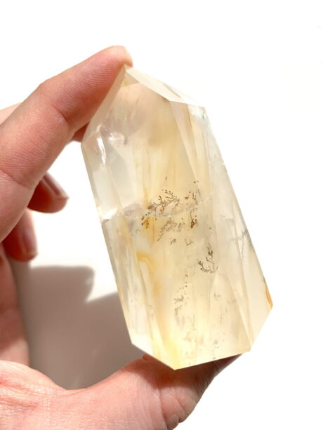 Kwarc Golden healer (z dendrytem) wieża - numer 05