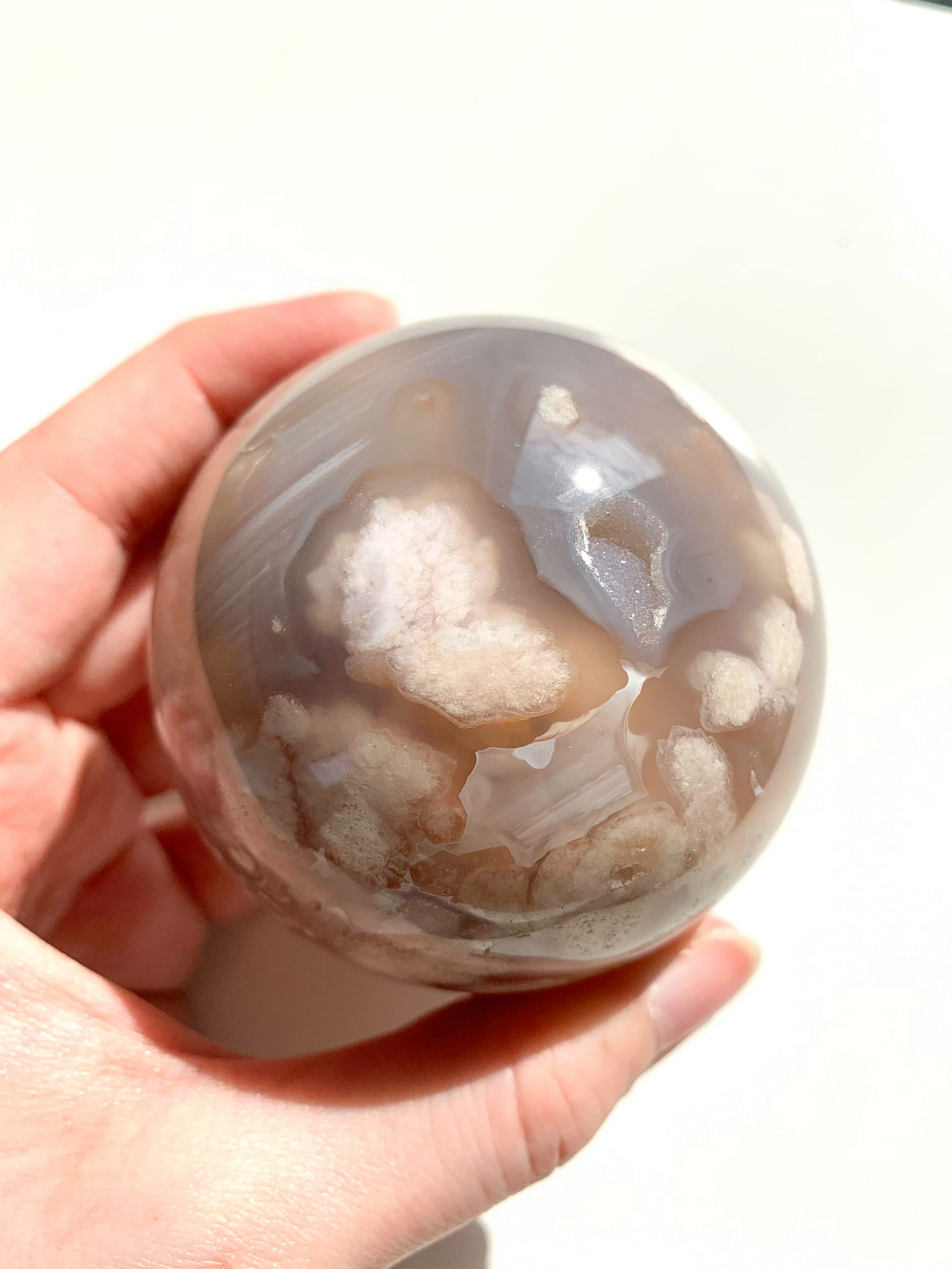 Agat Kwiatowy kula - numer 06