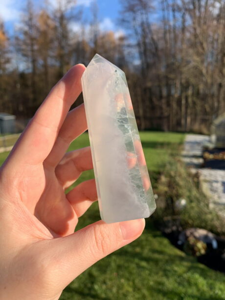 Fluoryt lawendowy wieża - numer 02