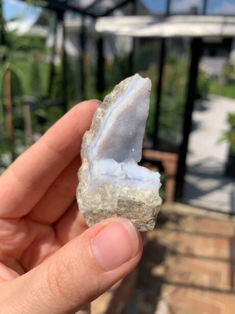 Agat koronkowy bryłka - nr 1