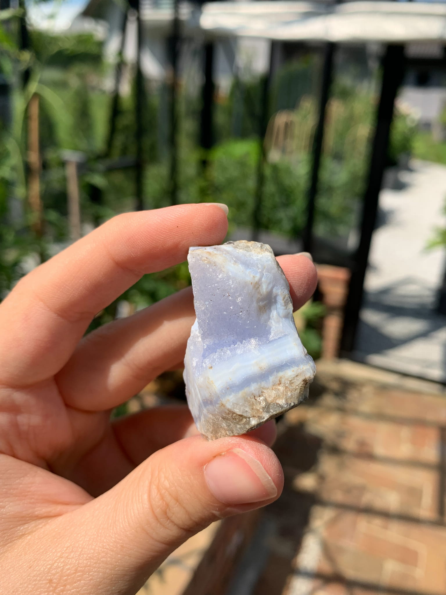 Agat koronkowy bryłka - nr 2