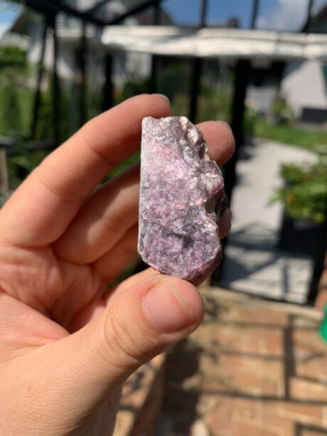 Lepidolit bryłka - nr 2